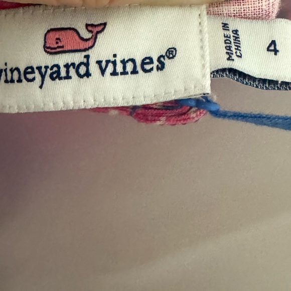 Vineyard Vines Palm Leaf Maxi Dress Size 4 - Picture 3 of 5